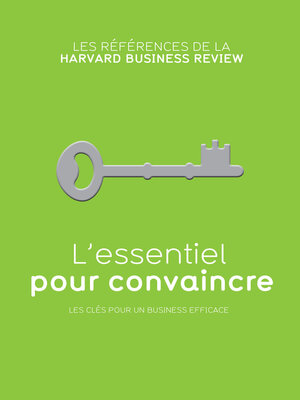 cover image of L'essentiel pour convaincre